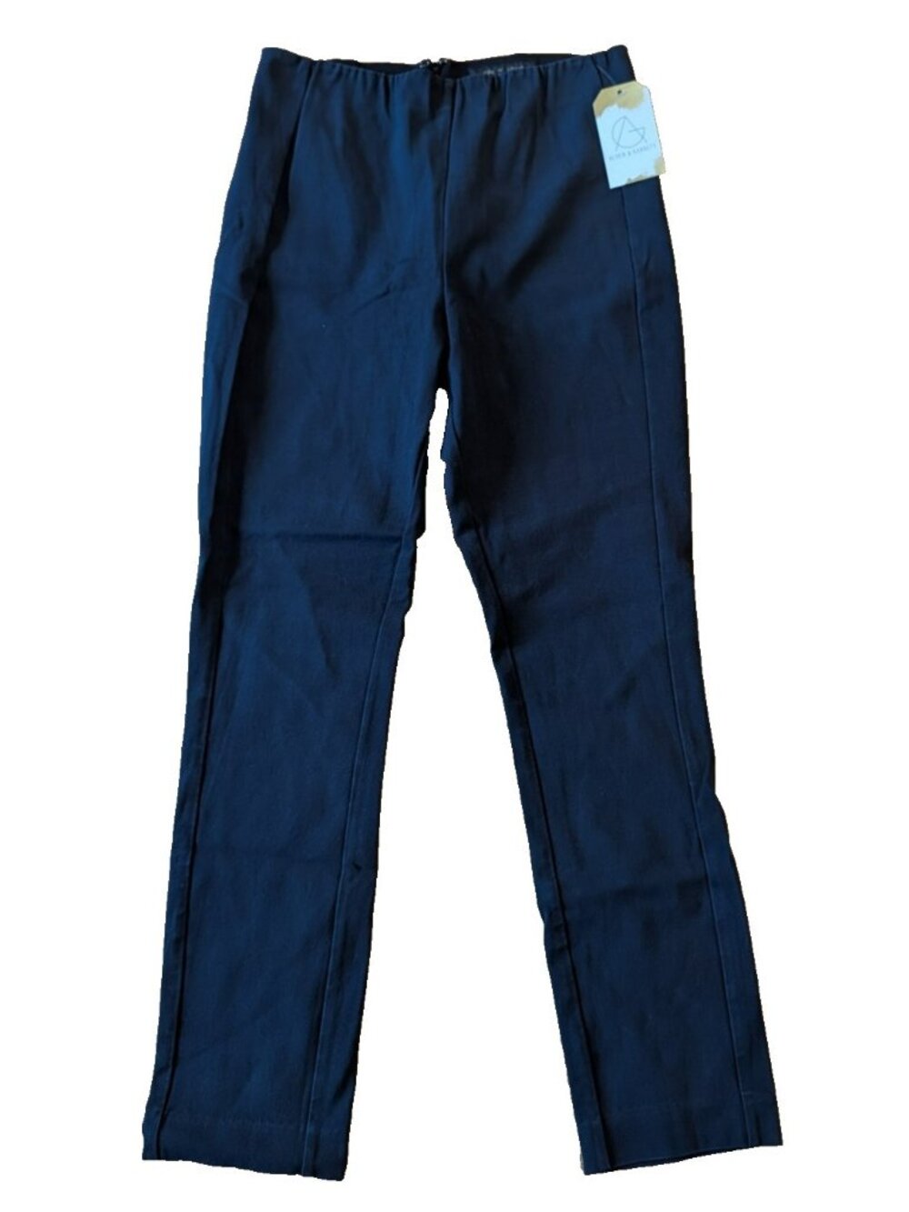 Rag & Bone Dark Navy Blue Flat Front Skinny Dress Pants, Size 8